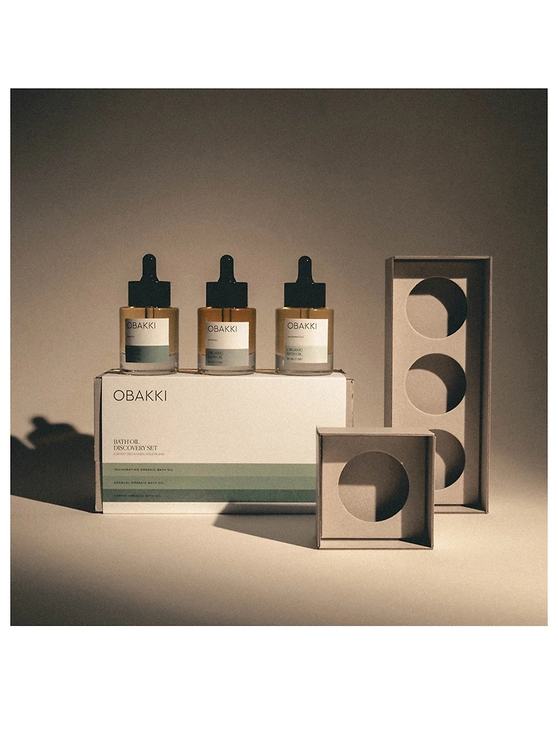 Organic Bath Oil - Discovery Set