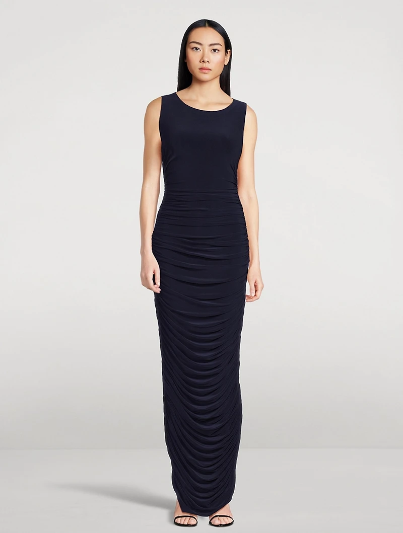 Shirred Gown