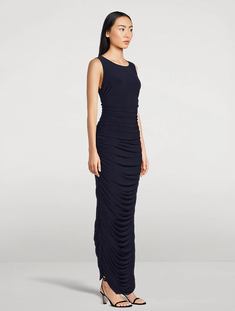 Shirred Gown