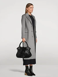 Single-Breasted Cashmere Coat