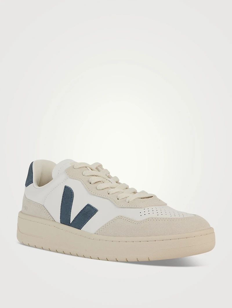 V-90 O.T. Leather And Suede Sneakers