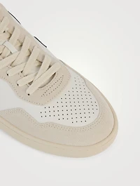V-90 O.T. Leather And Suede Sneakers