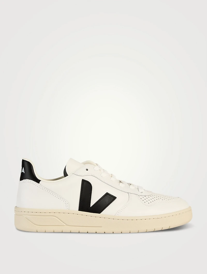 V-10 Leather Sneakers