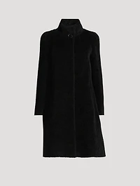 Wool-Alpaca Swing Coat