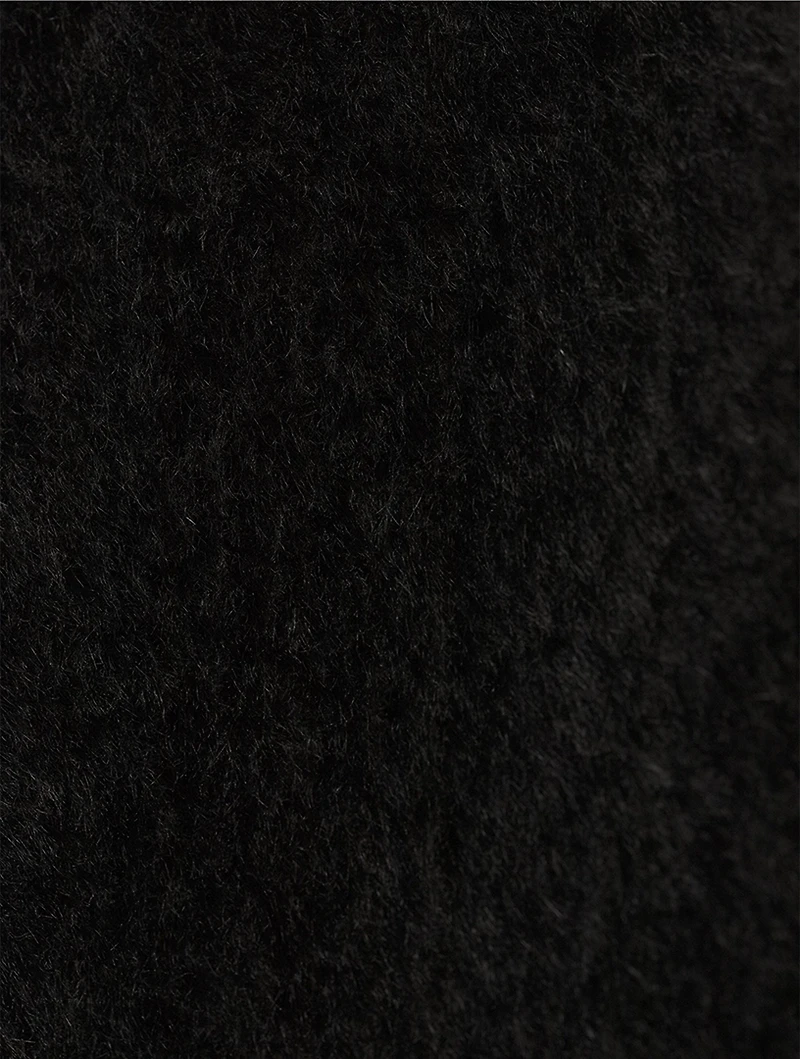 Wool-Alpaca Swing Coat