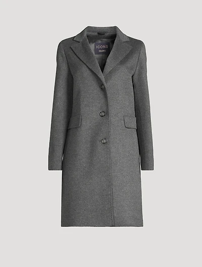 Wool-Cashmere Overcoat