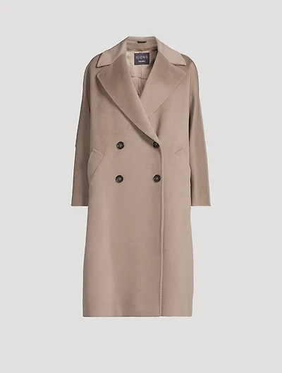 Double Breasted Boyfriend Coat