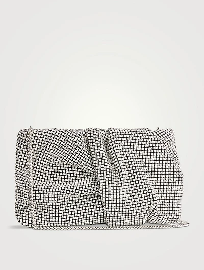 Bonny Crystal Mesh Clutch