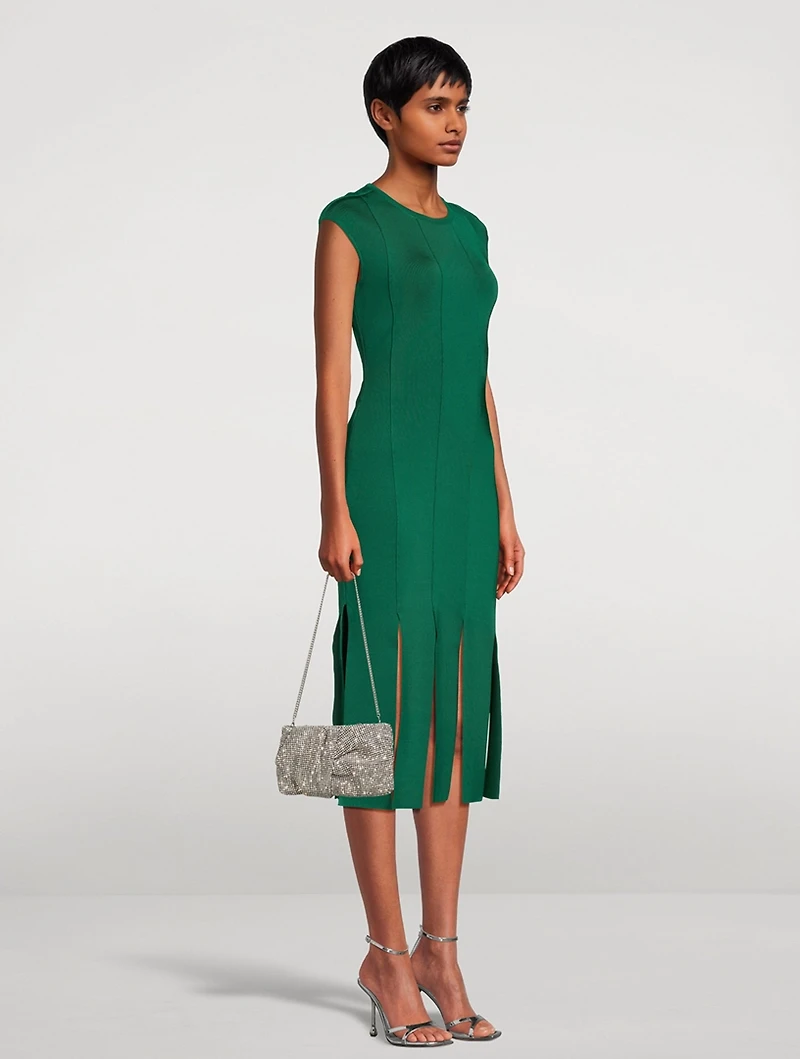 Bonny Crystal Mesh Clutch