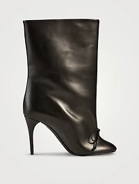 Decolette Leather Boots