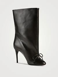 Decolette Leather Boots