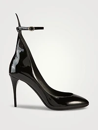 Decolette Patent Leather Pumps