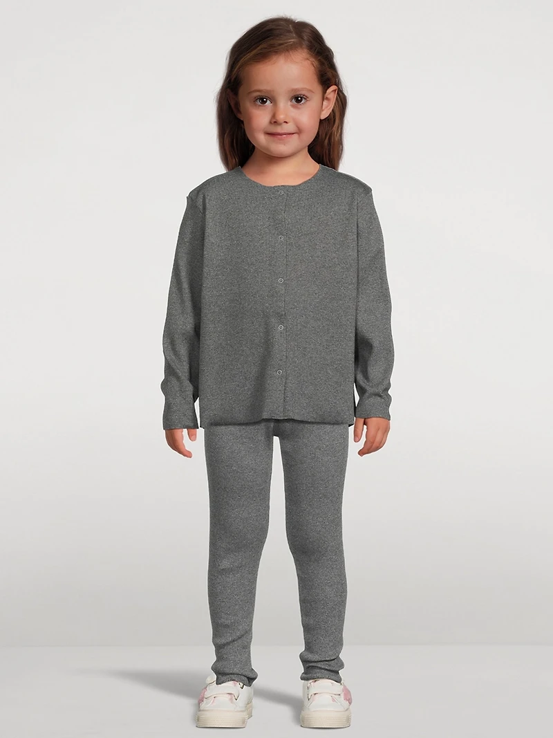 Baby And Kids Rib Leggings
