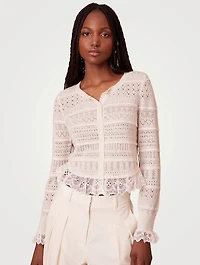 Norden Embroidered Wool Cardigan