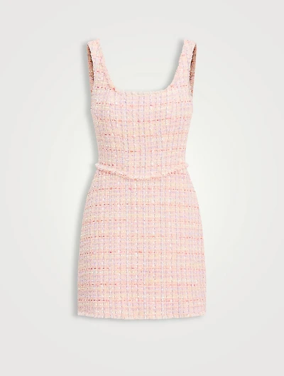 Moda Tweed Mini Dress