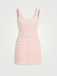 Moda Tweed Mini Dress
