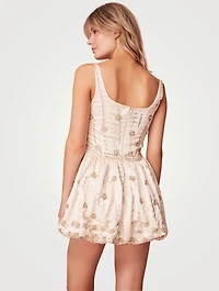 Brookhaven Embroidered Mini Dress