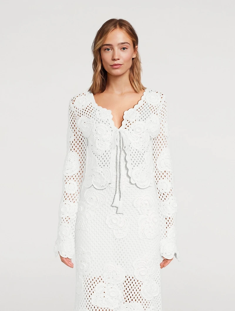 Kylan Crochet Cardigan