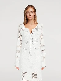 Kylan Crochet Cardigan