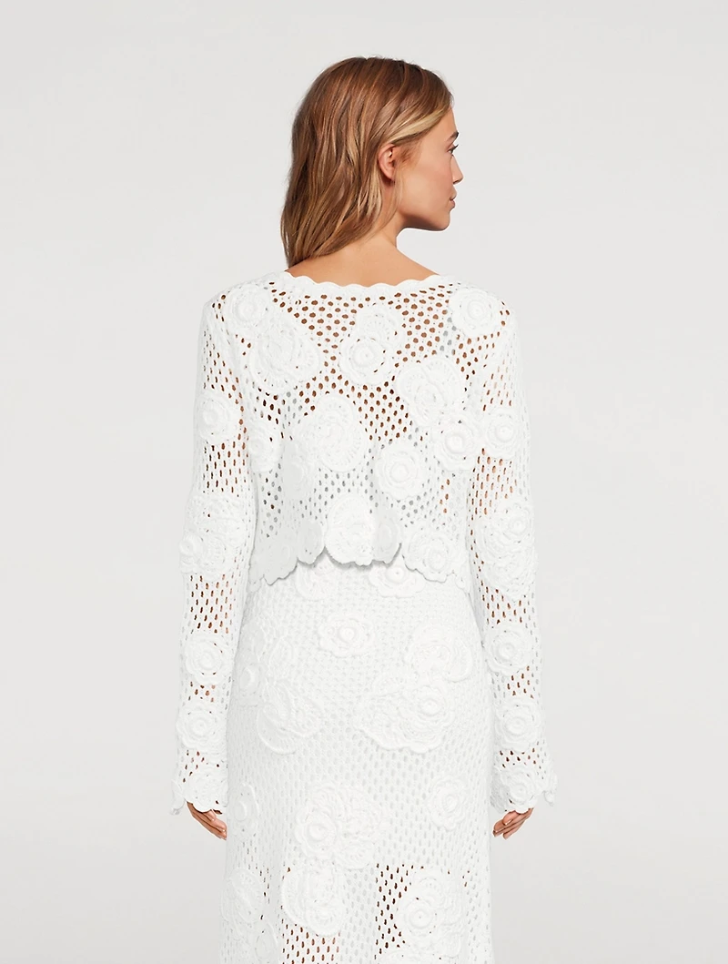 Kylan Crochet Cardigan