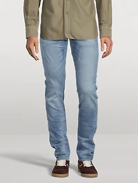 Broken Twill Slim-Fit Jeans