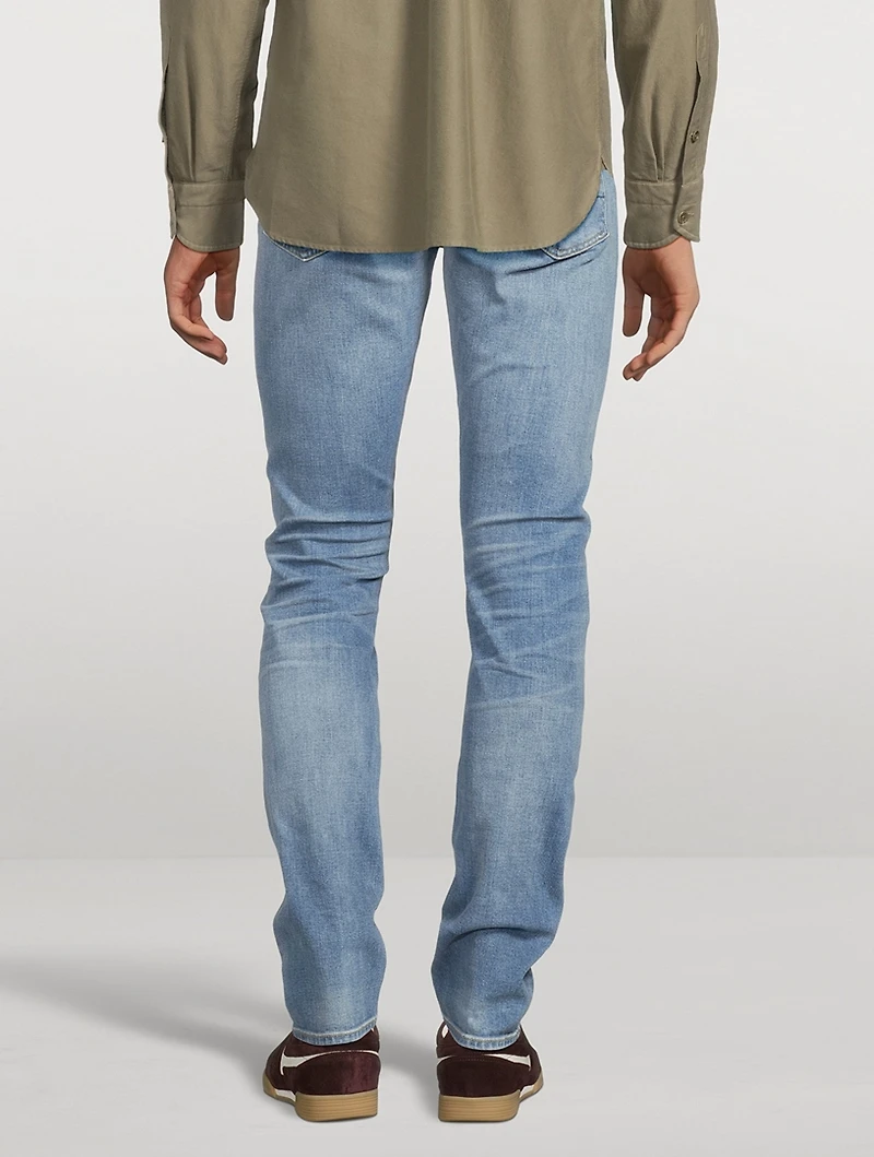 Broken Twill Slim-Fit Jeans