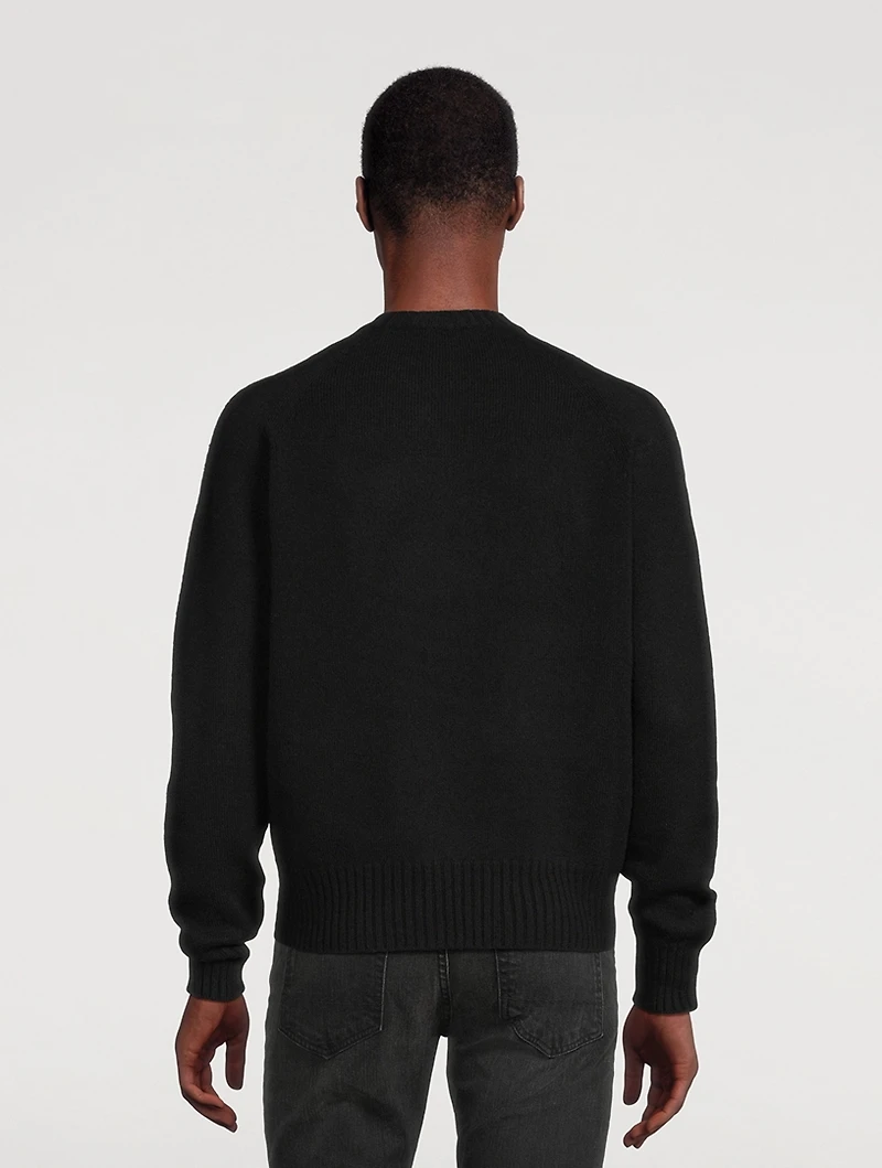 Wool And Cashmere Knit Sweater