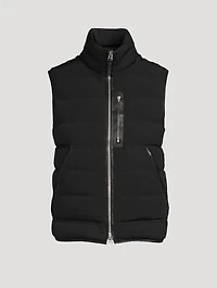 Stretch Nylon Puffer Gilet