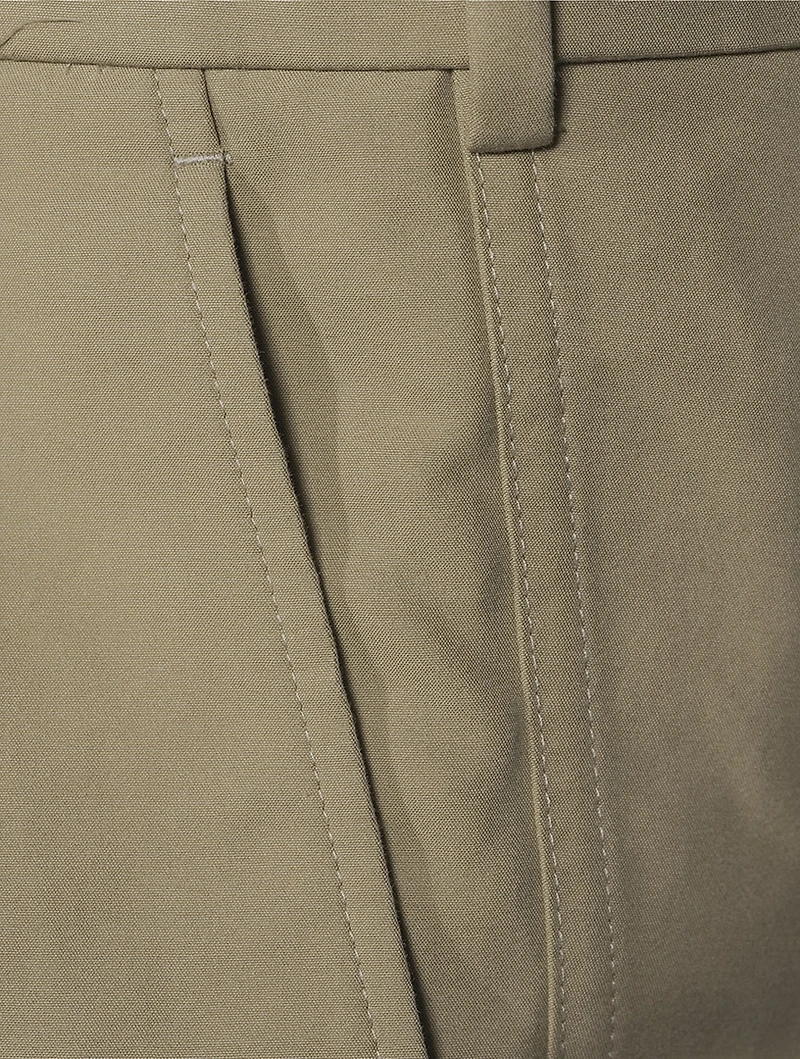 Cotton Satin Trousers