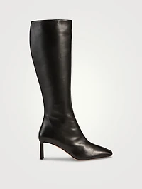 Zenn Leather Knee-High Boots