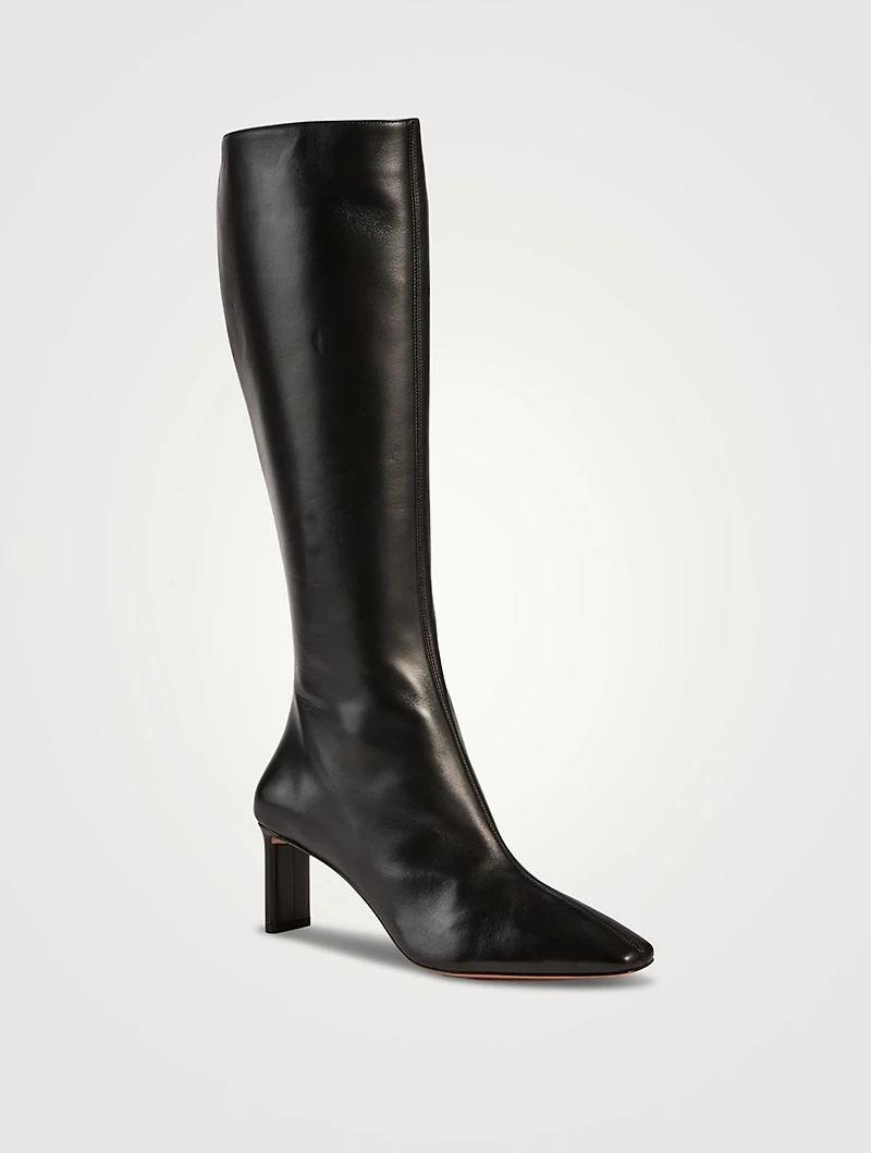 Zenn Leather Knee-High Boots