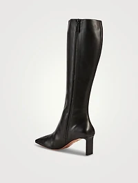 Zenn Leather Knee-High Boots