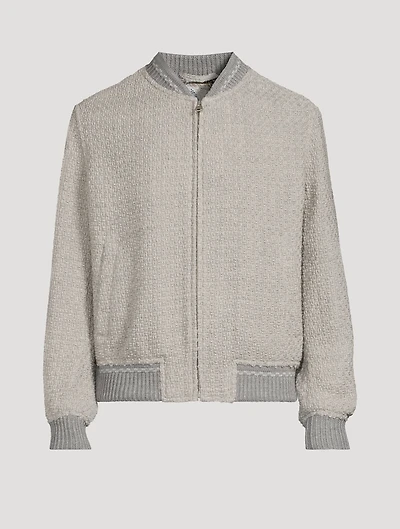 Wool Bomber Jacket