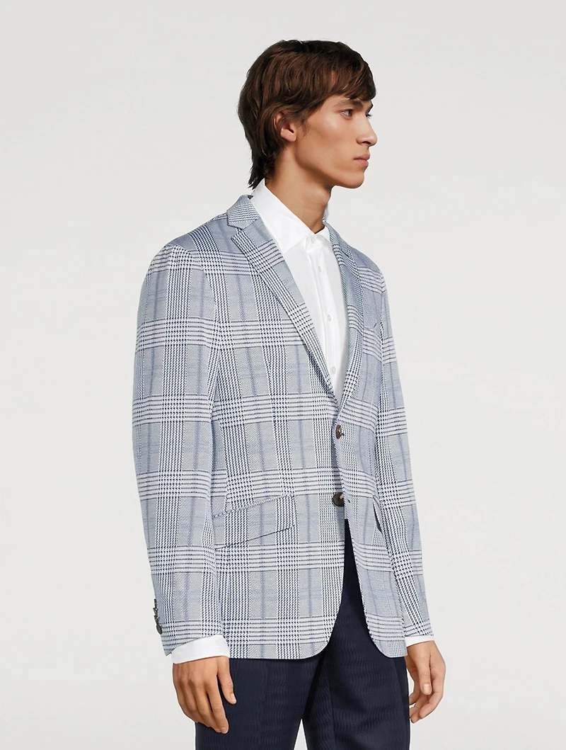 Check Blazer Jacket