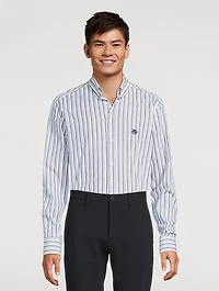 Cotton Shirt Striped Print