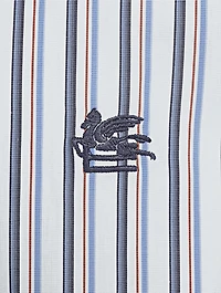 Cotton Shirt Striped Print