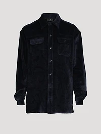Chenille Jacquard Overshirt