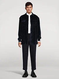 Chenille Jacquard Overshirt