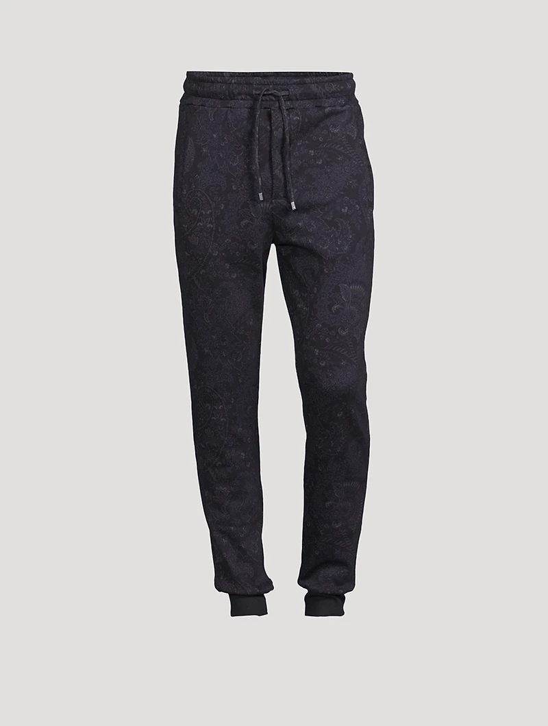 Stretch Cotton Jogger Pants