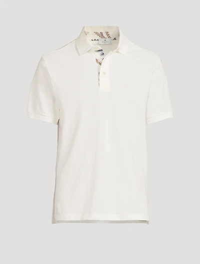 Cotton Pique Polo Shirt