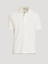 Cotton Pique Polo Shirt
