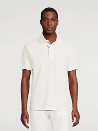 Cotton Pique Polo Shirt
