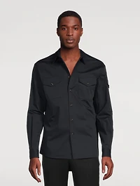 Logo Tape Military Shirt