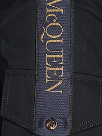 Logo Tape Military Shirt