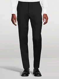 Wool Cigarette Pants