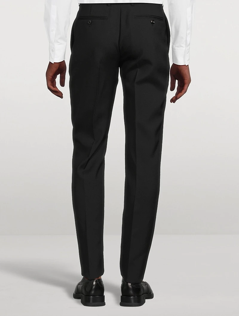Wool Cigarette Pants