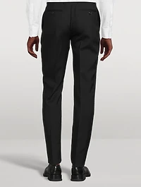 Wool Cigarette Pants