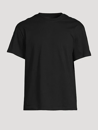 Logo Tape Cotton T-Shirt