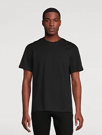 Logo Tape Cotton T-Shirt