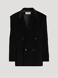 Donnes Cotton And Cashmere Corduroy Jacket